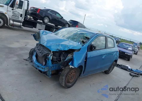 2015 Mitsubishi Mirage De/Rf z USA, uszkodzony, nr VIN ML32A3HJ7FH054543